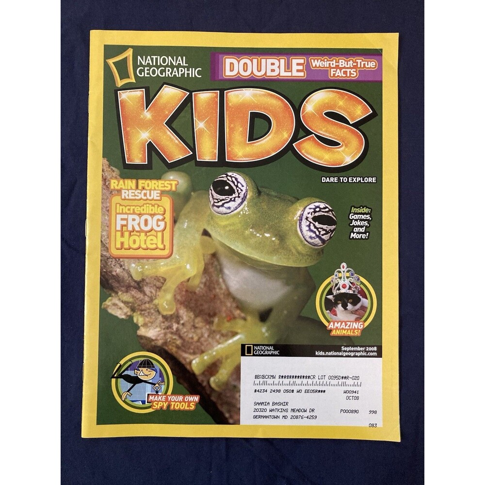 National Geographic Kids Magazine | September 2008